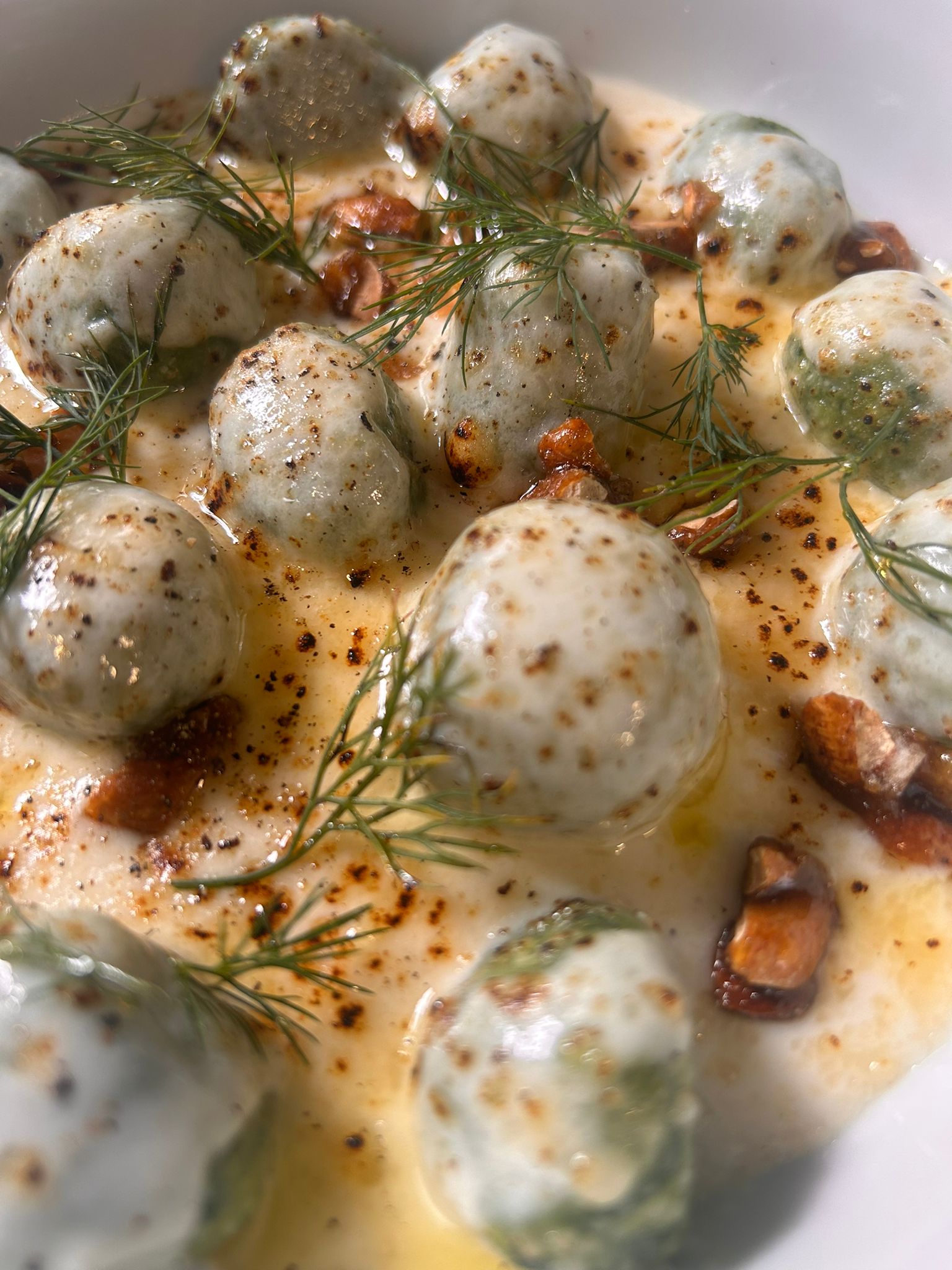 Plato del día servido